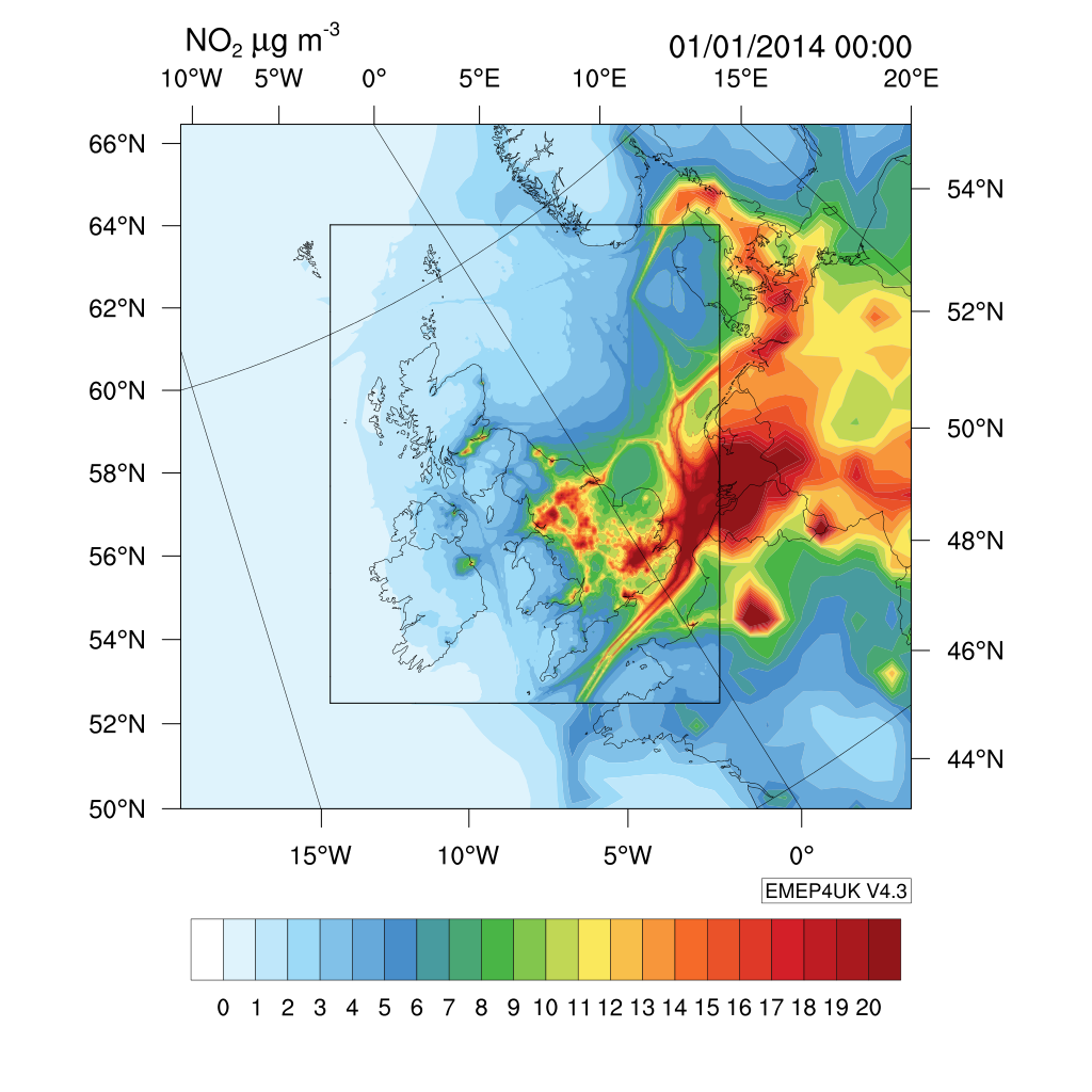 Surface Nitrogen Dioxide