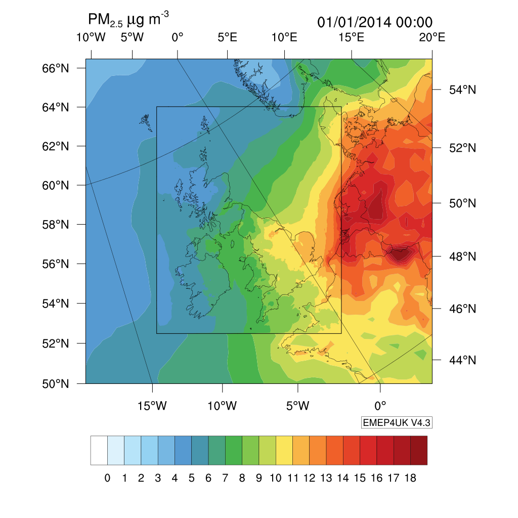 Surface PM2.5