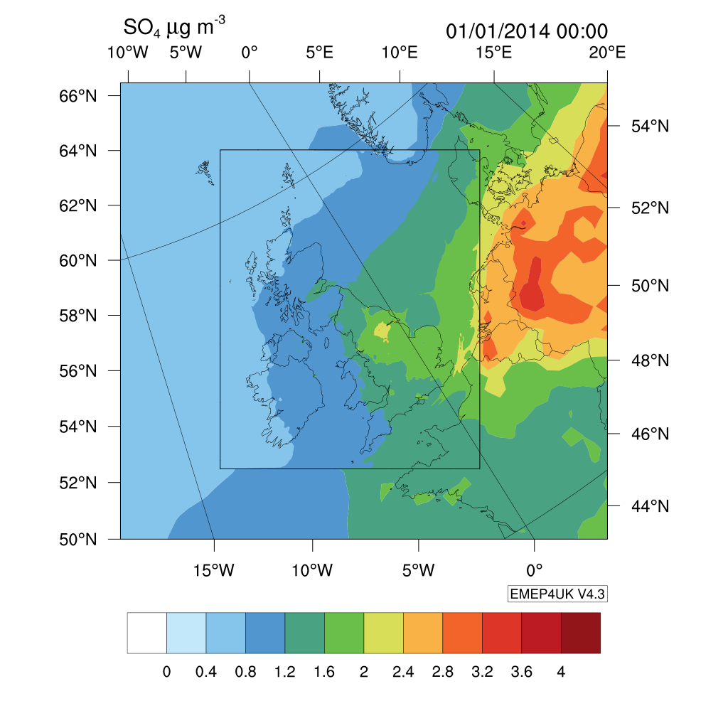 Surface Sulfate